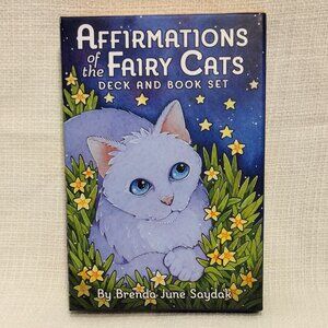Affirmations of the Fairy Cats Deck and Book Set